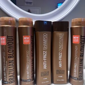 Brazilian Blowout Anti Frizz Shampoo & Conditioner 12 fl oz Bundle